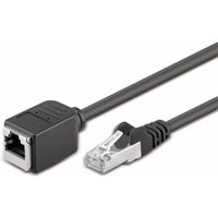 CAT.5e-Verlängerungskabel, 3,0 m, schwarz - Goobay von Goobay