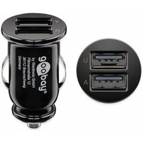 GOOBAY USB-Lader KFZ, 44177, 2,4 A, 2-fach, schwarz von Goobay