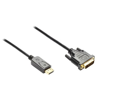 DisplayPort auf DVI-D 24+1 Anschlusskabel 1m, Good Connections® von Good Connections