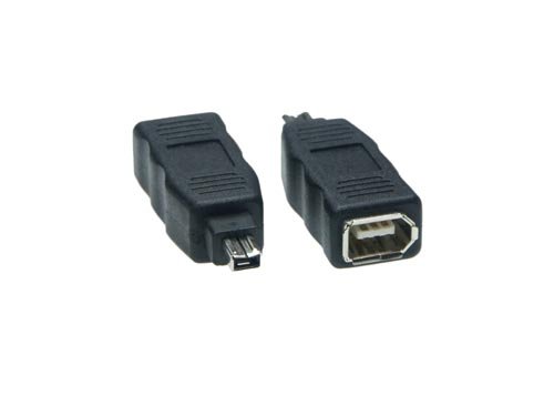 FireWire Kupplung 4pol Stecker/ 6pol Buchse von Good Connections
