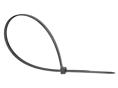 Good Connections® Kabelbinder 200 mm x 4,8 mm - 100er Set/Stück - schwarz, UL, UV-resistent, witterungsbeständig - für den Außenbereich, -40 °C bis +85 °C von Good Connections