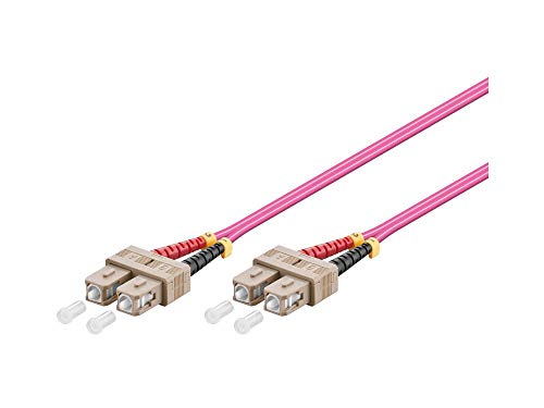 Good Connections OM4 LWL Kabel - DUPLEX - Stecker SC an SC - Multimode 50/125 - Lichtwellen-Leiter, Glasfaser-Kabel, Patchkabel - OM4 Faser für 1 |10 | 40 und 100 Gigabit/s Ethernet - 30 m von Good Connections