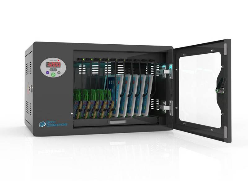 Good Connections Tablet Ladeschrank Ladeschrank Tablet Uv C Desinfektion Schwarz B-Ware von Good Connections