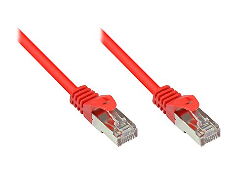 Patchkabel, Cat. 5e, SF/UTP, rot, 0,3m, Good Connections® von Good Connections