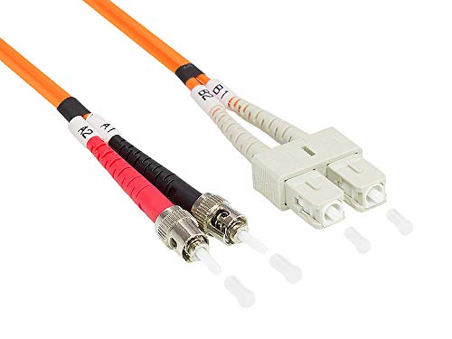 Patchkabel LWL Duplex OM2 (Multimode, 50/125) ST/SC, 1m, Good Connections® von Good Connections