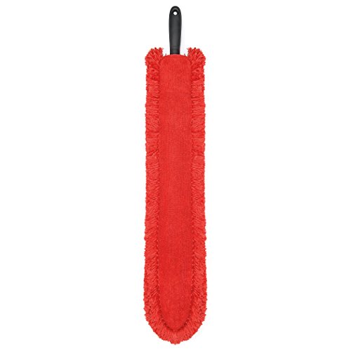 good Grips OXO Microfaser unter Appliance Duster, Orange/Schwarz von OXO