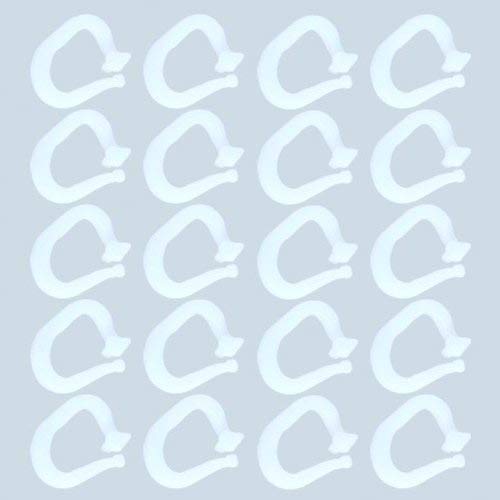 Good Life Faltenclips | Faltenlegehaken | Faltenhaken für Cliprollo in Weiss Inhalt 20 Stück Good Life Faltenclips | Faltenlegehaken | Faltenhaken für Cliprollo in Weiss Inhalt 20 Stück von Good Life