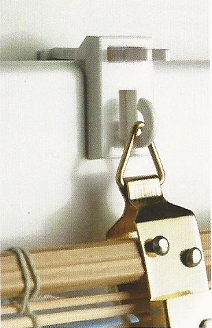 Good Life Klemmträger für Bambusrollo oder leichten Fensterschmuck (2er Set) von Good Life
