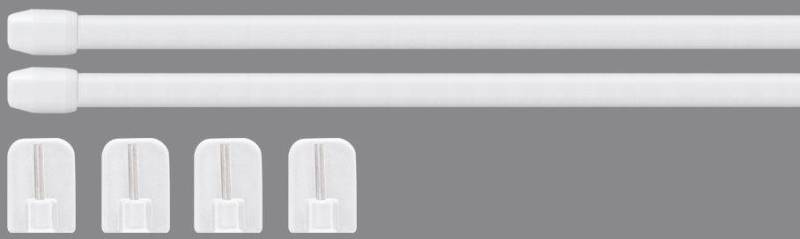 Good Life Scheibenstange Vitrage, Ø 11 mm, 1-läufig, ausziehbar, ohne Bohren, geklebt, Kunststoff, Metall Good Life Scheibenstange Vitrage, Ø 11 mm, 1-läufig, ausziehbar, ohne Bohren, geklebt, Kunststoff, Metall von Good Life