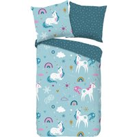 Baumwoll Bettwäsche Snowycorn Flanell von Good Morning