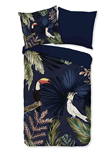 Single Duvet Cover 155 x 220 cm No. 20042 Dark Blue von Good Morning