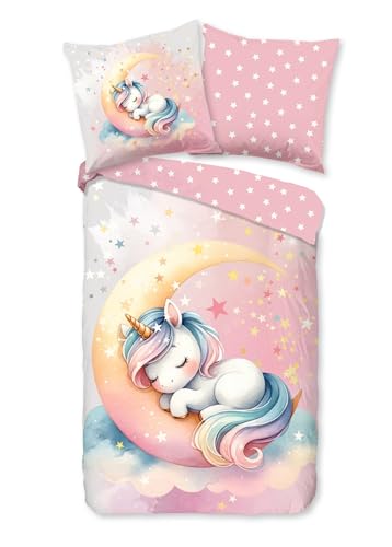 Good Morning Kinder-Wendebettwäsche Molly Renforcé rosa Größe 1x 135x200 cm + 1x 80x80 cm Good Morning Kinder-Wendebettwäsche Molly Renforcé rosa Größe 1x 135x200 cm + 1x 80x80 cm von Good Morning