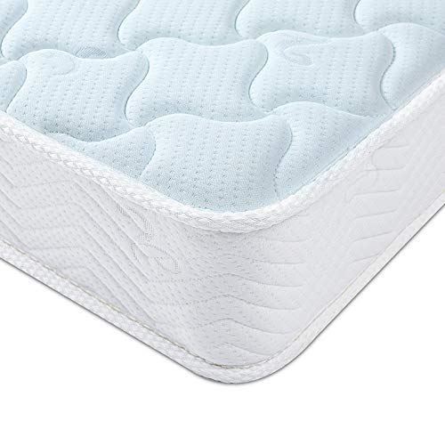 Good Nite Doppelbett-Matratze, Federkernmatratze mit 5 mm Memory-Schaum, mittlere Härte, 135 x 190 x 18 cm von Good Nite