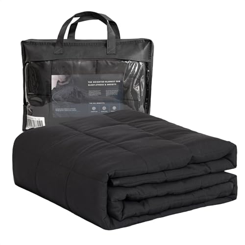 Good Nite Gewichtsdecke nur für Erwachsene Graue Entspannungsdecke Zum und Zur Entspannung Weighted Blanket Grau 125 x180cm 6kg von Good Nite