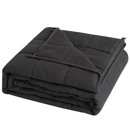 Good Nite Gewichtsdecke Therapiedecke Erwachsene Kinder Graue Entspannungsdecke Anti Stress Zum Und Zur Entspannung Weighted Blanket Grau 125x180cm 6kg von Good Nite