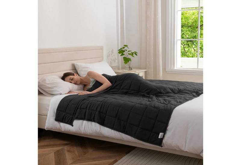 Good Nite Microfaserbettdecke Gewichtsdecke schwere Decke für ruhige Sinne Grau von Good Nite