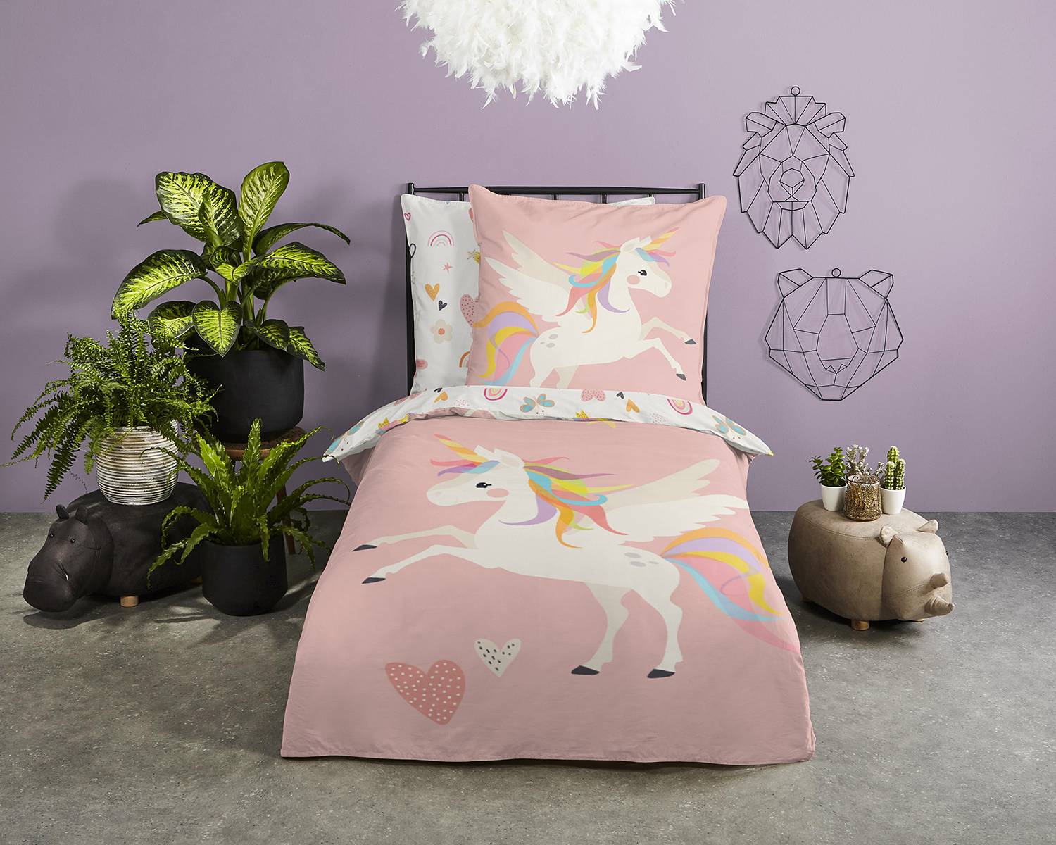 Kinderbettwäsche Unicorn von Good morning