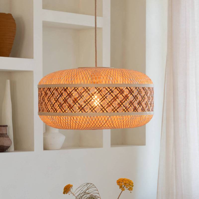 GOOD & MOJO Hängeleuchte Langkawi, braun Ø 50 cm, Bambus E27 GOOD & MOJO Hängeleuchte Langkawi, braun Ø 50 cm, Bambus E27 von Good & Mojo