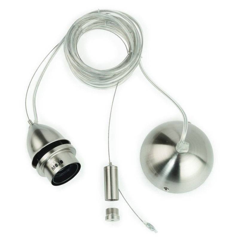 B-Ware Good&Mojo Aufhängesystem Für Deckenleuchte Aus Eisen Mit Nickelkabel Lampe Licht von Good&Mojo