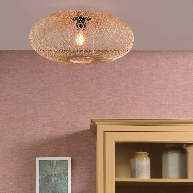 Good & Mojo Cango Deckenleuchte Ellipse Deckenlampe Deckenlicht Leuchte Natur B-Ware von Good&Mojo