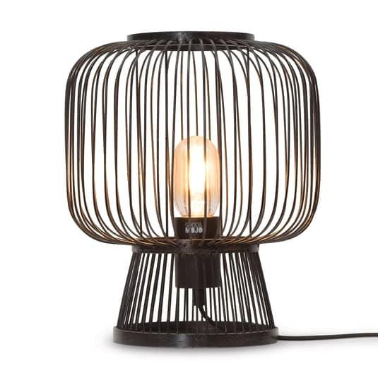 Good & Mojo Cango Tischleuchte Schreibtischlampe Bürotischleuchte E27 Schwarz B-Ware von Good&Mojo