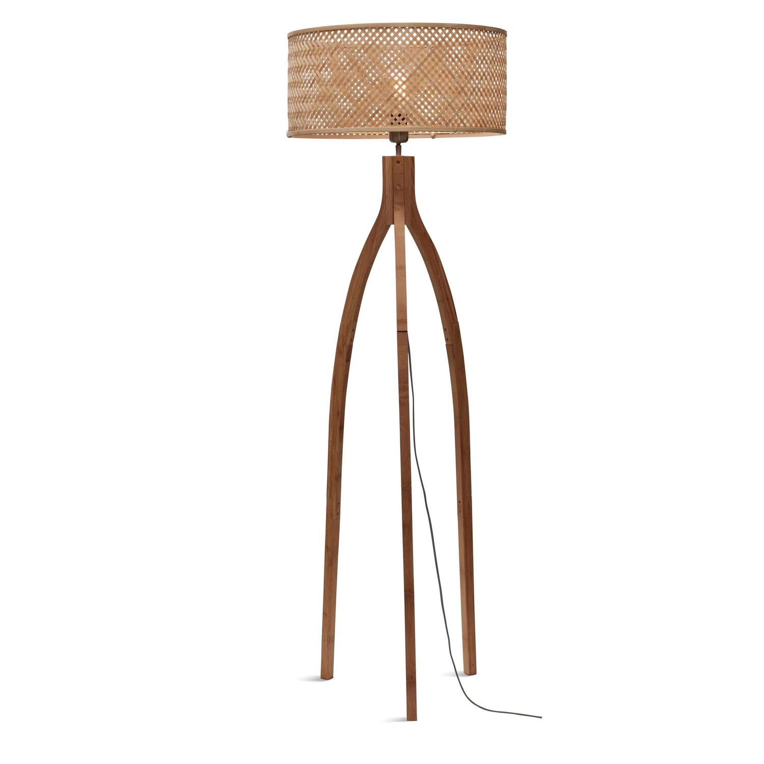 Good & Mojo Java Stehlampe Dreibein Natur Stehleuchte Lampe Leuchte Spot Licht B-Ware Good & Mojo Java Stehlampe Dreibein Natur Stehleuchte Lampe Leuchte Spot Licht B-Ware von Good&Mojo