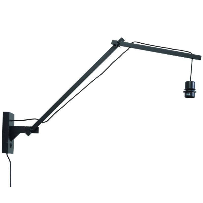 Good&Mojo Wandbeleuchtungssystem Lampe Wandlicht Schwarz Bambusholz L Anden B-Ware von Good&Mojo