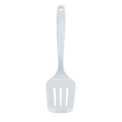 Good Cook 25750 Classic 12-inch White Melamine Slotted Turner Spatula Pfannenwender, Weiß von GoodCook