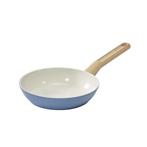GoodCook Healthy Ceramic Titanium Infused 20.3 cm Fry Pan, Light Blue - Induction Cookware, Nonstick Cooking Pan, Frying Pan Skillet for Eggs, Meats, Vegetables, Sauces, Warming Tortillas GoodCook Healthy Ceramic Titanium Infused 20.3 cm Fry Pan, Light Blue - Induction Cookware, Nonstick Cooking Pan, Frying Pan Skillet for Eggs, Meats, Vegetables, Sauces, Warming Tortillas von GoodCook