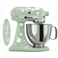 Schmetterlings-Druck-Aufkleber-Kit - Ihre Farbenwahl Für Ihre Küchenmaschine Plus Einen Kostenlosen Bonus-Aufkleber 6 "Flutter" Wort Aufkleber." von GoodMommyLtd