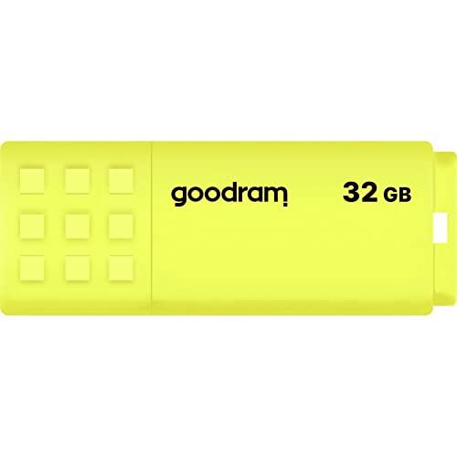goodram Ume2-0320Y0R11 USB-Stick, 32 GB, USB 2.0, Gelb von goodram