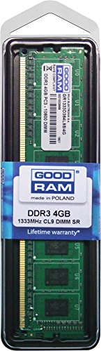 GoodRam 4 GB DDR3 1333 MHz 4 GB DDR3 1333 MHz Speicher 4GB DDR3 1333MHz schwarz von GoodRam