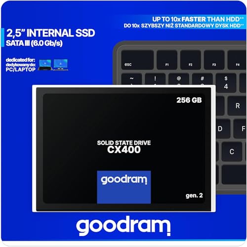 GoodRam CX400 gen.2 2.5 256 GB Serial ATA III 3D TLC NAND von goodram