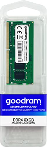 GoodRam PC- und Notebook-Zubehör GOODRAM Markenmodell DDR4 SODIMM 16GB 3200, Mehrfarbig von GoodRam