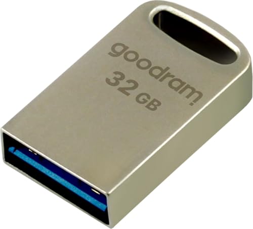Goodram 32GB UPO3 USB3.0 USB-Speicherstick Chip an Bord COB Technologie Stoßsicher Tragbar Lesegeschwindigkeit bis zu 60 MBs und Schreibgeschwindigkeit bis zu 20 MB/s Silber 10,3 x 12,3 x 1,1 cm 32 GB Goodram 32GB UPO3 USB3.0 USB-Speicherstick Chip an Bord COB Technologie Stoßsicher Tragbar Lesegeschwindigkeit bis zu 60 MBs und Schreibgeschwindigkeit bis zu 20 MB/s Silber 10,3 x 12,3 x 1,1 cm 32 GB von GoodRam