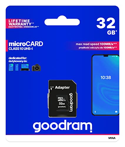 Goodram M1aa-0320r12 Micro SDC-Klasse 10 uhs-i u1 - Micro SDC. von goodram