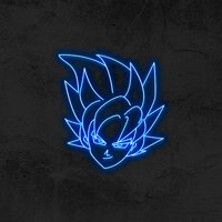 Goku -Drachenkugel Z Neon Zeichen | Schild Led Neonlicht Anime Handgemachte Schilder Licht von GoodVibesNeon