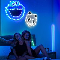 Namensschild Neon Schild Licht, Hochzeit Wanddekoration Kinderzimmer Dekoration Personalisiert Geschenke Für Baby Kinder Sohn Tochter von GoodVibesNeon