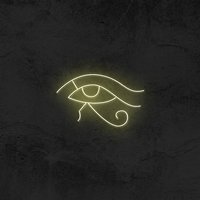Neon Schild in Form Von Eye Of Horus, Für Bussines, Zeichen Zur Hochzeit, Custom Name Zeichen, Kinder Schlafzimmer von GoodVibesNeon