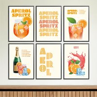 Premium Aperol-Spritz-Poster-Set | 6 Stück, Din-A4 | Cocktail-Poster, Deko Plakate Aesthetic Aperol-Rezept-Poster Aperol 21 X 29, 7 cm Premium Aperol-Spritz-Poster-Set | 6 Stück, Din-A4 | Cocktail-Poster, Deko Plakate Aesthetic Aperol-Rezept-Poster Aperol 21 X 29, 7 cm von GoodVibesShopDE