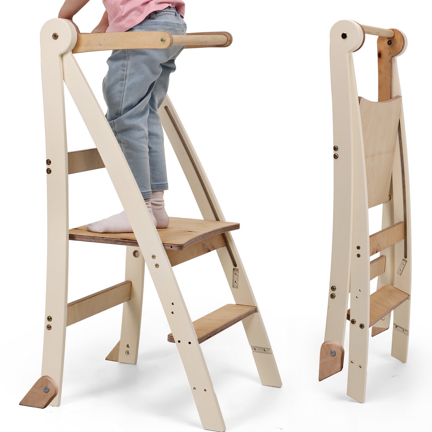 Goodevas Kinderklappstuhl Montessori-Lernleiter: Klappbare Lernleiter Goodevas Kinderklappstuhl Montessori-Lernleiter: Klappbare Lernleiter von Goodevas
