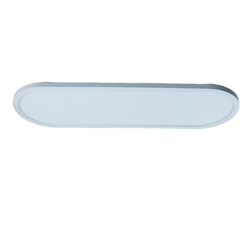 Goodjoo LED Deckenleuchte Oval, Dimmbar, Modern Design (Weiß, Oval 60x20CM) von Goodjoo