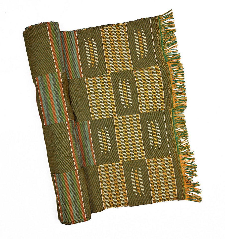 Goodman Design Tischdecke Handgefertigter Tischläufer aus traditionellem Kente-Stoff, Er eignet sich ideal als hochwertiges Geschenk mit Symbolkraft. Goodman Design Tischdecke Handgefertigter Tischläufer aus traditionellem Kente-Stoff, Er eignet sich ideal als hochwertiges Geschenk mit Symbolkraft. von Goodman Design