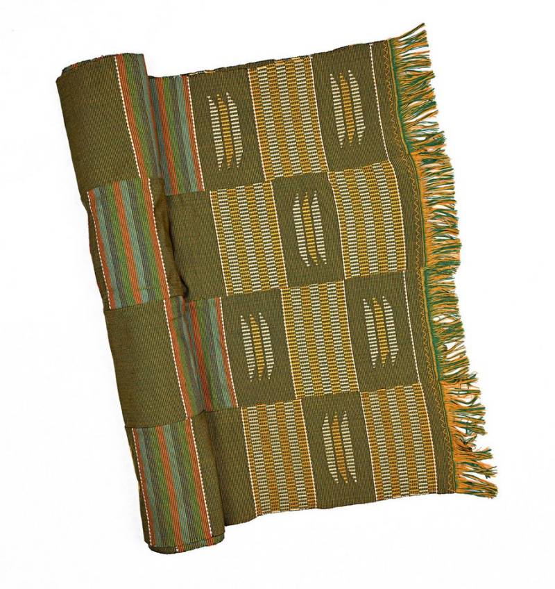 Goodman Design Tischdecke Handgefertigter Tischläufer aus traditionellem Kente-Stoff, Er eignet sich ideal als hochwertiges Geschenk mit Symbolkraft. von Goodman Design