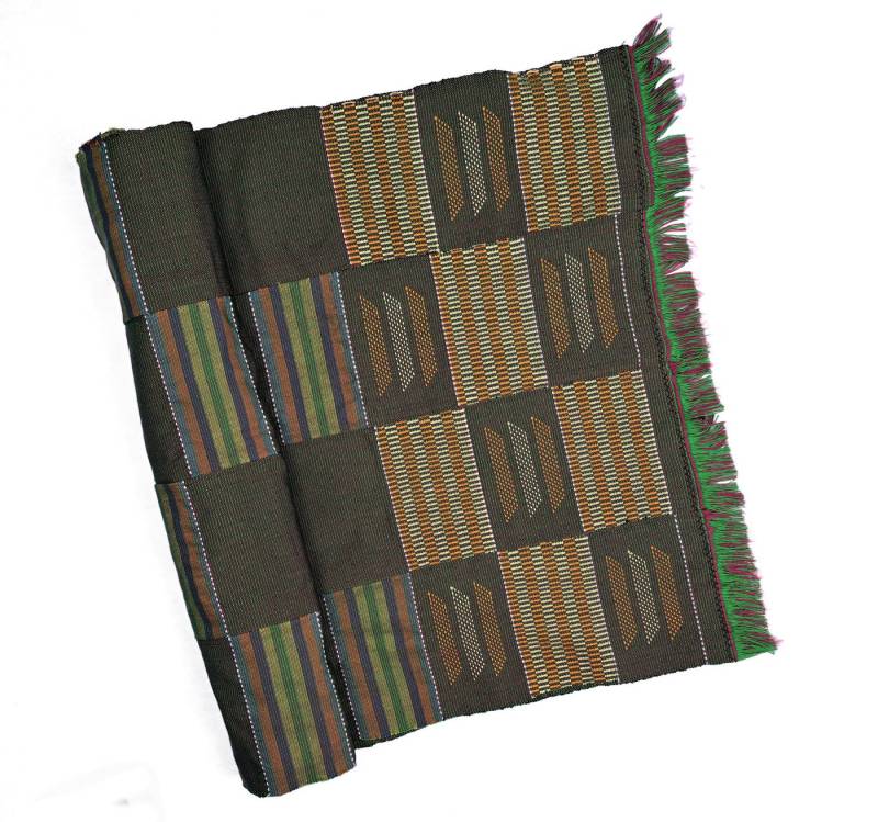 Goodman Design Tischläufer Handgefertigter Tischläufer aus traditionellem Kente-Stoff, Handgewebt in Ghana von Goodman Design