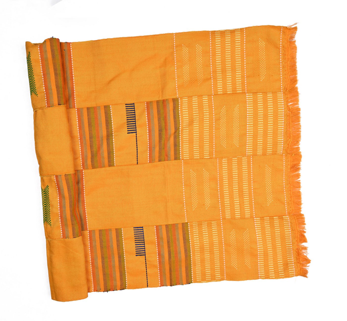 Goodman Design Tischläufer Kente-Tischläufer oder Tischset – Handgewebt in Ghana, 100 % Baumwolle von Goodman Design