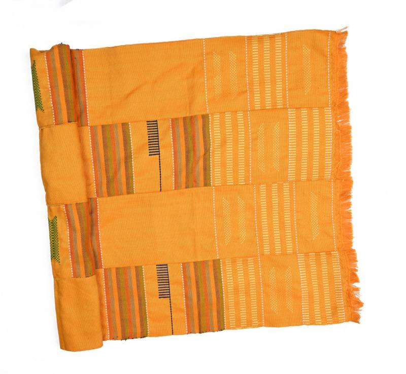 Goodman Design Tischläufer Kente-Tischläufer oder Tischset – Handgewebt in Ghana, 100 % Baumwolle von Goodman Design