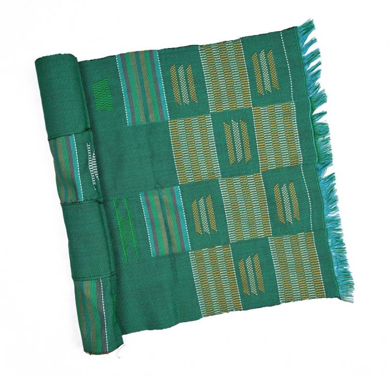 Goodman Design Tischläufer Kente-Tischläufer oder Tischset – Handgewebt in Ghana, 100 % Baumwolle von Goodman Design