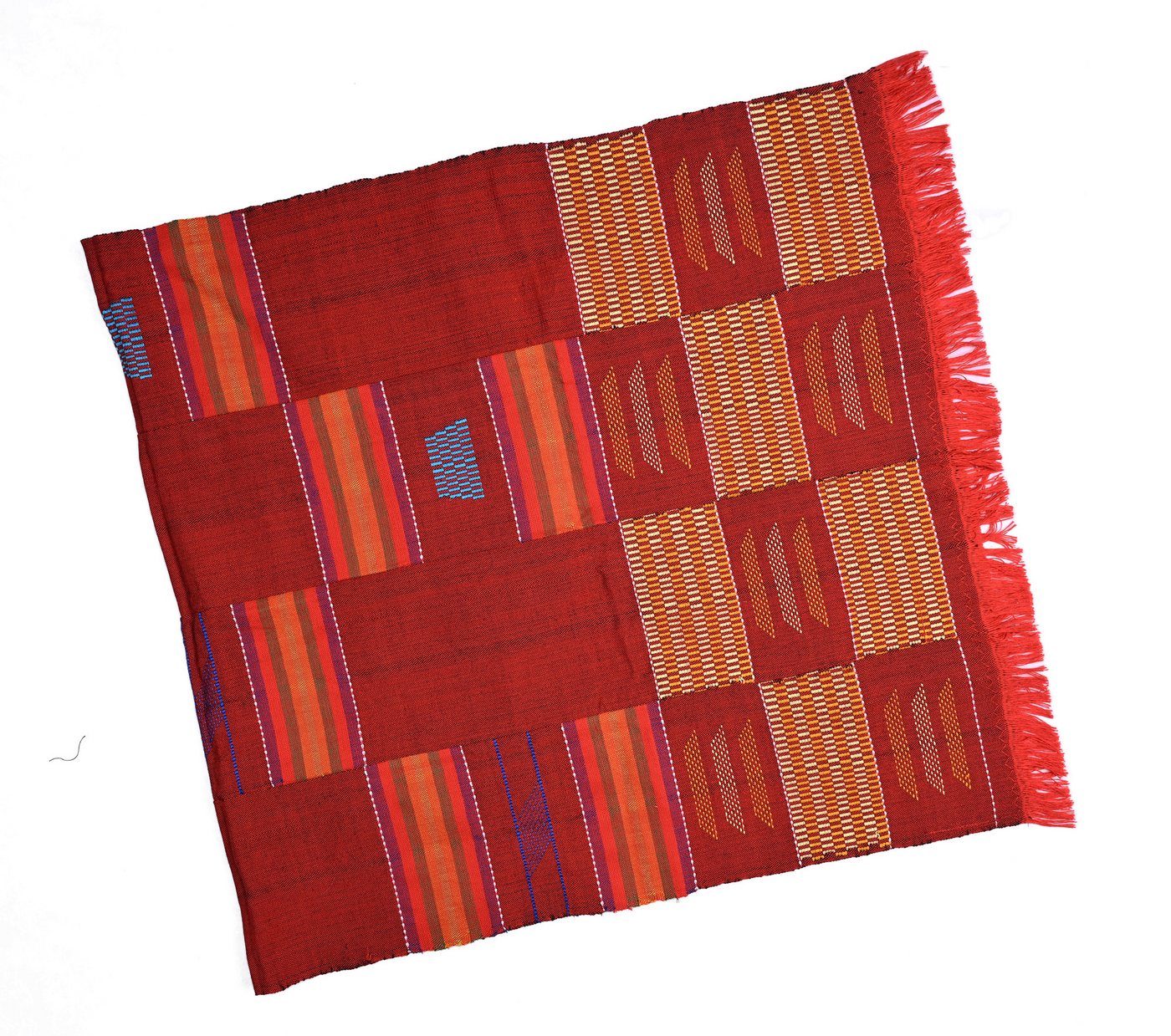 Goodman Design Tischläufer Kente-Tischläufer oder Tischset – Handgewebt in Ghana, 100 % Baumwolle von Goodman Design