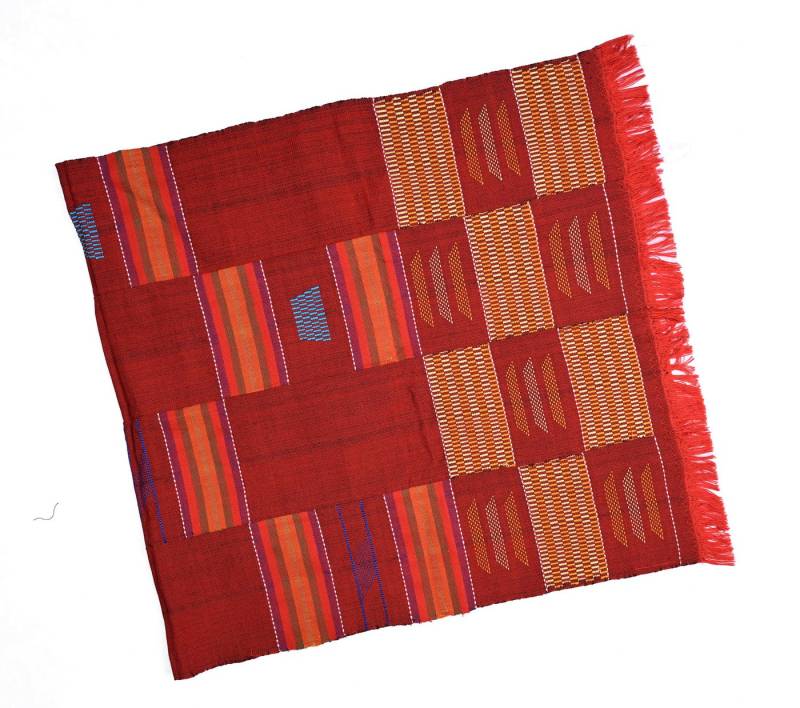 Goodman Design Tischläufer Kente-Tischläufer oder Tischset – Handgewebt in Ghana, 100 % Baumwolle von Goodman Design